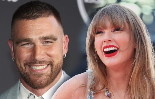 Travis Kelce reage a Taylor Swift cantando músicas sobre ele