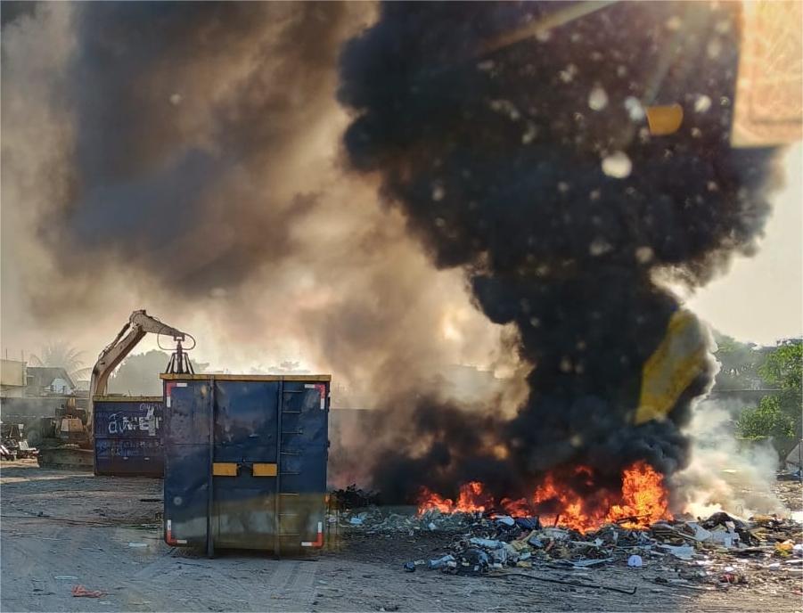 Incêndio causado por bituca de cigarro em Fortaleza não foi crime ambiental, conclui polícia