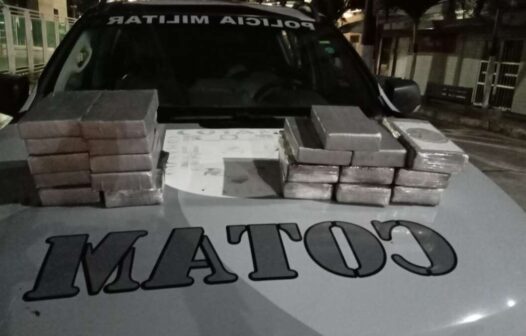 Dois homens e um adolescente são capturados em Fortaleza ao transportar 20kg de cocaína
