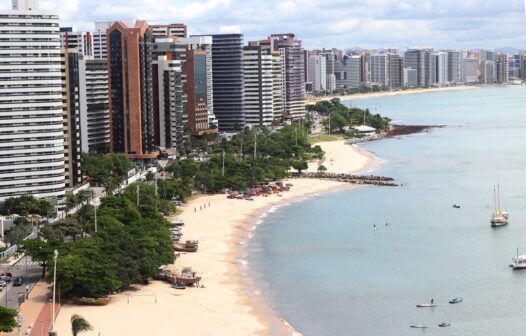 Fortaleza é o destino do Nordeste mais buscado por brasileiros para o mês de julho