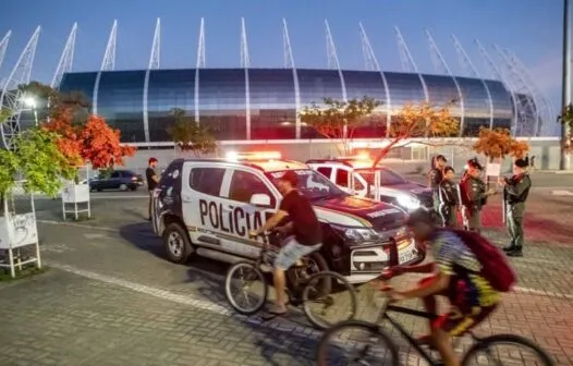 Quatro torcedores com ficha criminal extensa são presos na Arena Castelão antes de partida