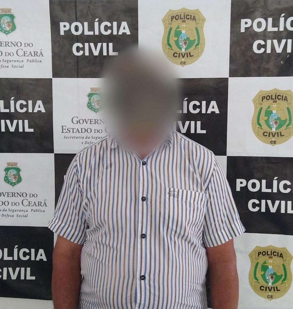 Polícia prende idoso acusado de estuprar a própria filha e a enteada no Ceará