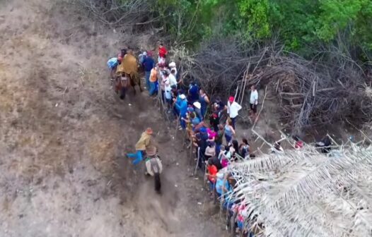 Cavalo atropela dois homens durante vaquejada em Ipaporanga, no interior do Ceará