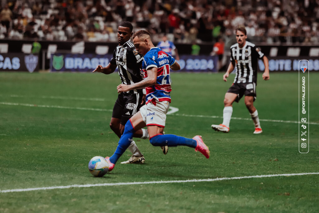 Fortaleza sai na frente, mas cede empate ao Atlético-MG em BH