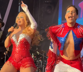 Christian Cháves se apresenta ao lado de Joelma durante show em São Paulo