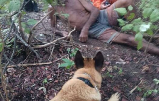 Idoso é resgatado após ficar seis dias perdido na mata em Aracoiaba, no Ceará