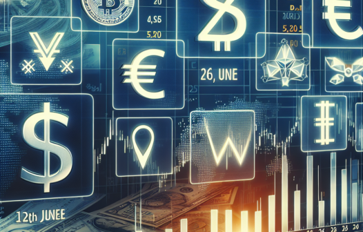 Panorama econômico: Dólar, Euro, Bitcoin e o desempenho das principais ações – 26/06/2024