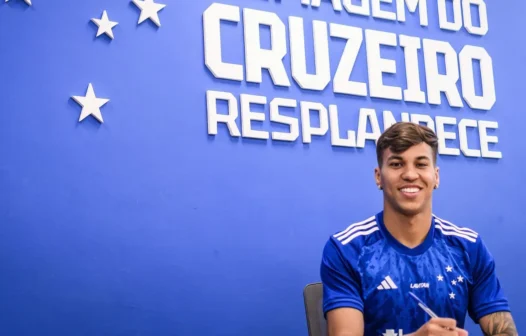 Cruzeiro anuncia a contratação do atacante Kaio Jorge para o Brasileiro