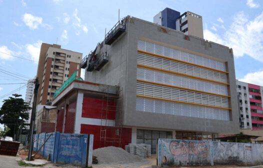 Novo quartel do Corpo de Bombeiros, onde ficava o Edifício Andrea, entra em fase de conclusão