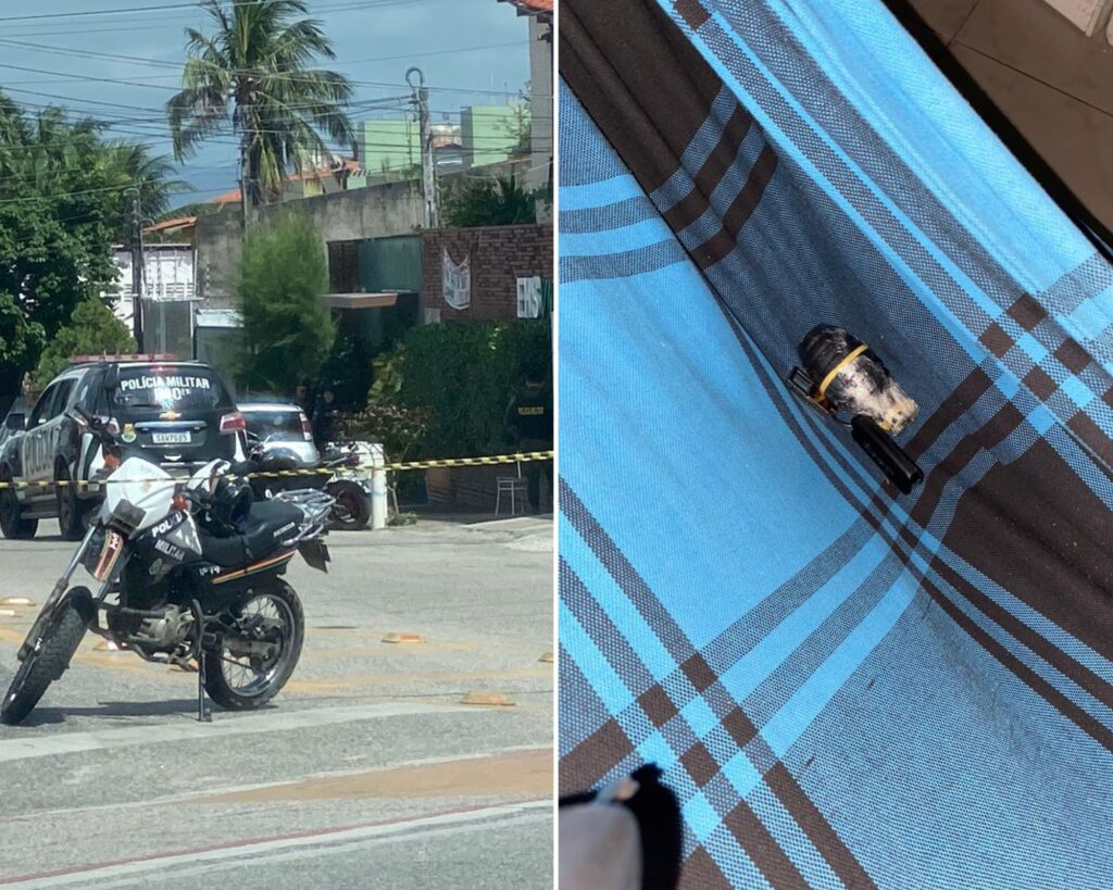 Líder de organização criminosa é preso com arma e granada dentro de casa em Fortaleza