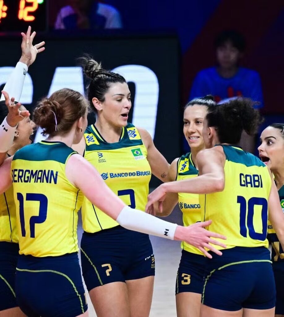 Brasil rola elenco contra Tailândia e novatas brilham na 8ª vitória na Liga das Nações de Vôlei