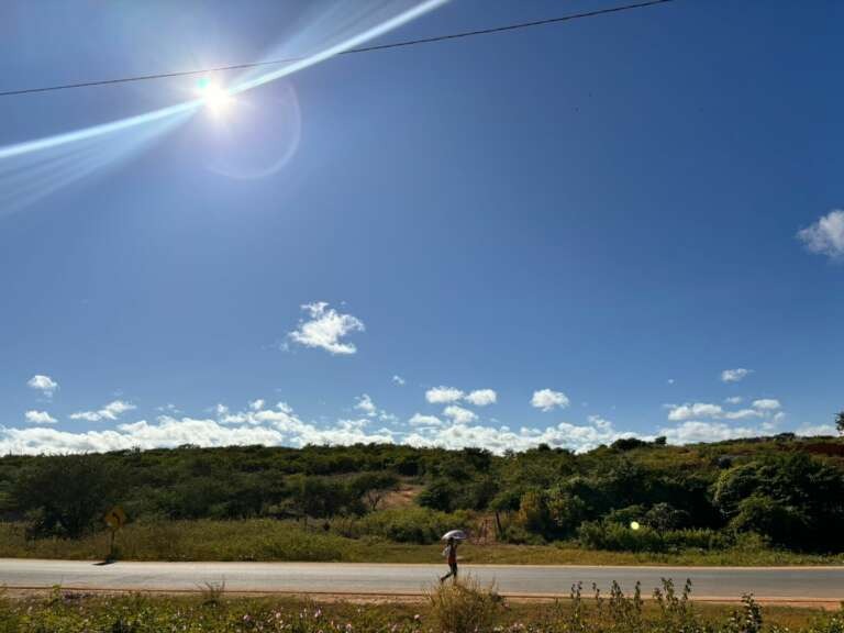 Ceará apresenta clima estável na semana, com previsão de máximas de até 35ºC no interior