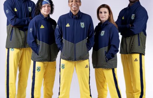 Com predomínio de azul e amarelo, COB lança uniforme do Brasil para Jogos de Paris-2024