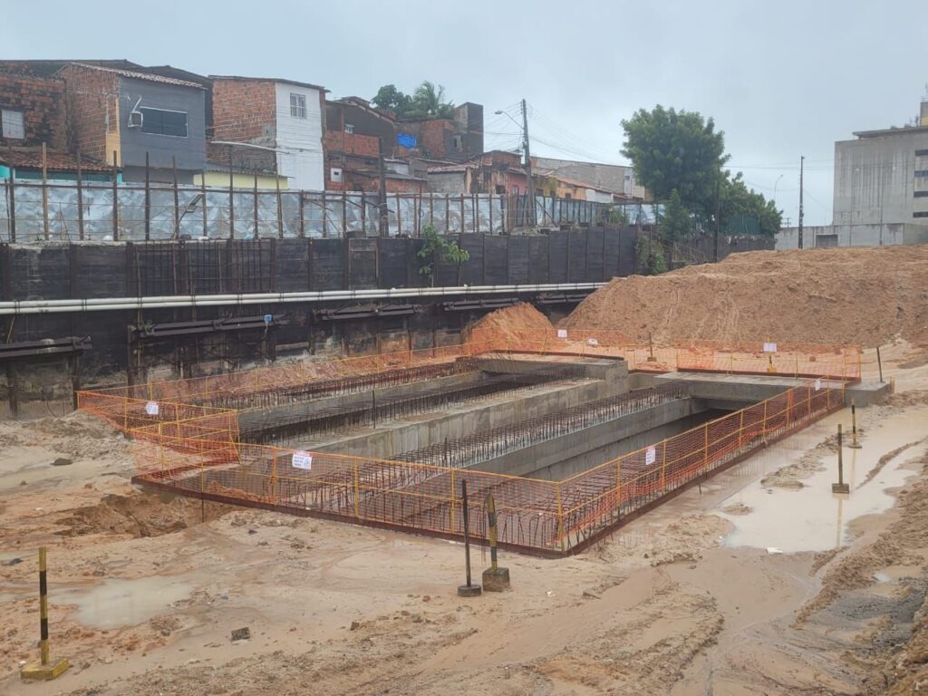 Obra em estação do Metrofor no Centro de Fortaleza é liberada após nova inspeção