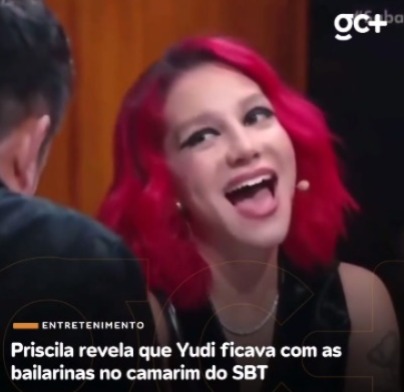 Priscila revela que Yudi ficava com as bailarinas no camarim do SBT