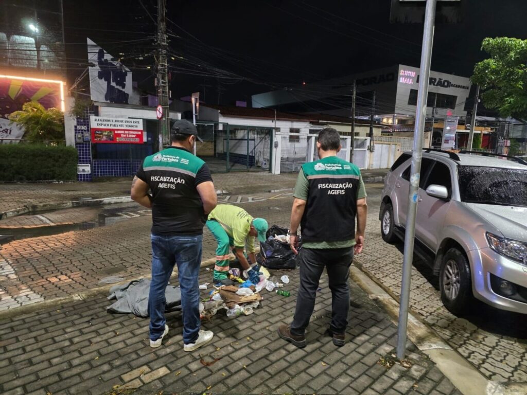 Prefeitura intensifica fiscalizações contra descarte irregular de resíduos em Fortaleza