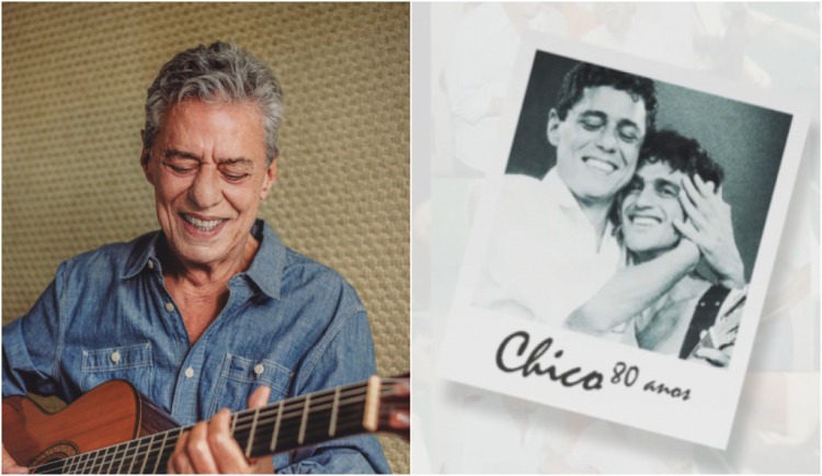 Caetano Veloso posta vídeo e homenagem aos 80 anos de Chico Buarque: ‘nunca deixei de amar’