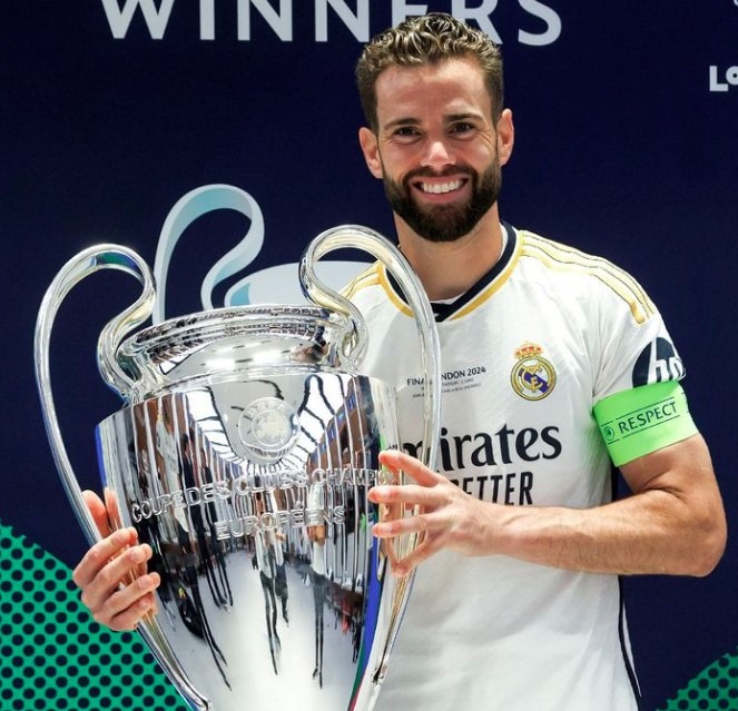 Real Madrid confirma saída do capitão Nacho Fernández para futebol saudita