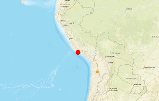 Terremoto de magnitude 7,2 atinge o sul do Peru