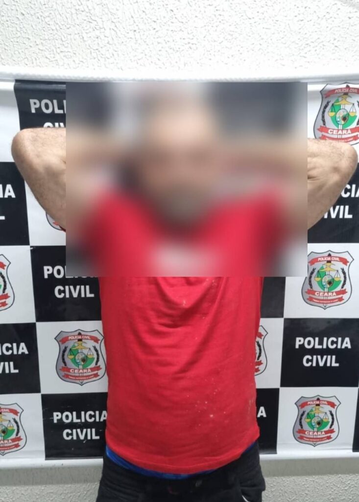 Homem é preso em Pacajus (CE) por estupro de enteada de 16 anos