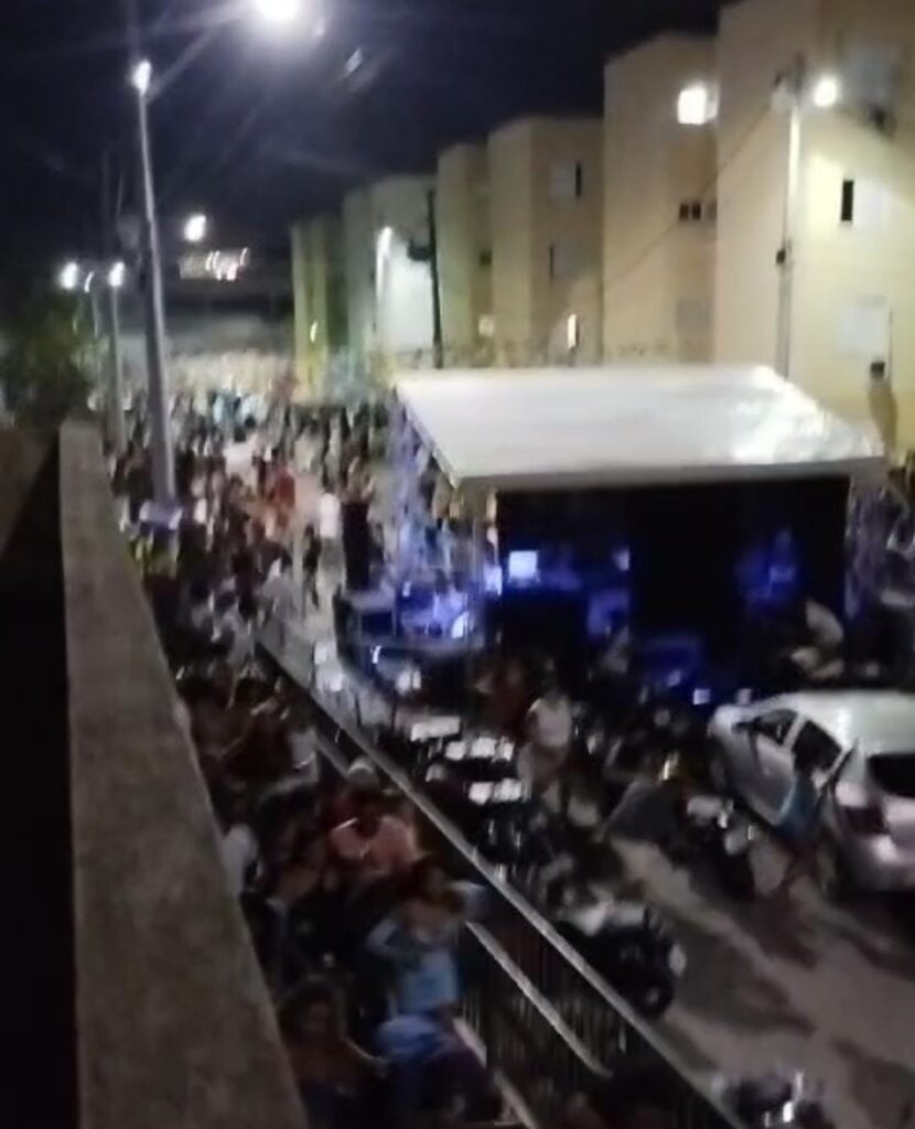 Madrugada de tiroteio e correria em festa no Cais do Porto, em Fortaleza