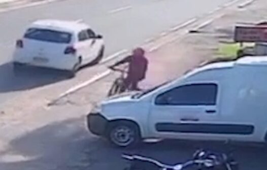 Bicicleta é furtada na luz do dia em avenida entre Fortaleza e Maracanaú