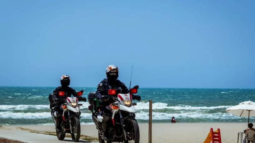 Motolâncias: Praia do Futuro tem atendimento de emergência rápido durante as férias de julho