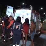 Jovem fica ferida ao ser atropelada por motociclista em avenida de Fortaleza