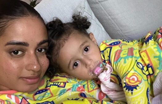 Filha de MC Loma engasga e assusta: ‘Maior desespero da vida’