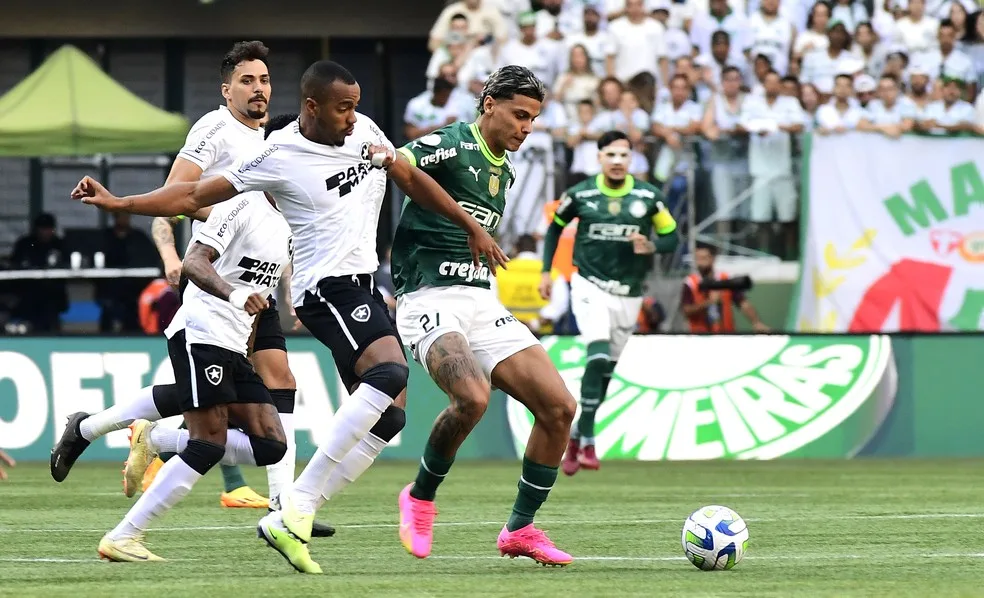 Botafogo x Palmeiras: assista ao vivo ao jogo de hoje (17/07)