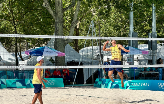 George e André são superados por cubanos e Brasil perde 100% no vôlei de praia em Paris-2024