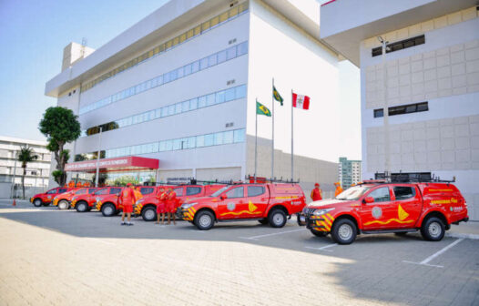 Corpo de Bombeiros do Ceará recebe sete novas viaturas para o Batalhão de Busca e Salvamento