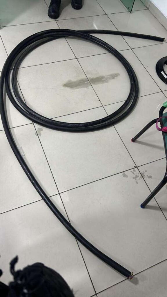 Dupla é presa em flagrante por furto de fios elétricos na área nobre de Fortaleza