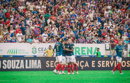 Fortaleza vence o Atlético-GO no Castelão e entra no G-4 da Série A