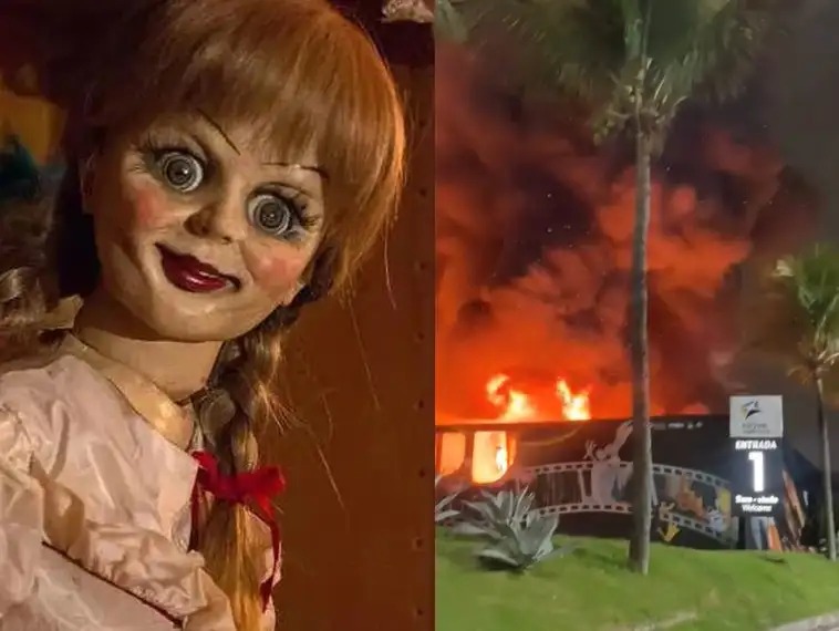 Incêndio na Casa Warner: a perda da boneca Annabelle e o impacto na cultura pop