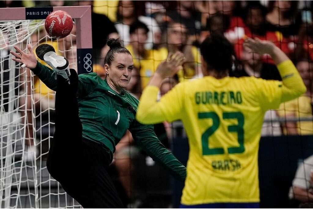 Goleira do handebol do Brasil agradece carinho na Olimpíadas 2024: ‘Não consigo abrir o Instagram’