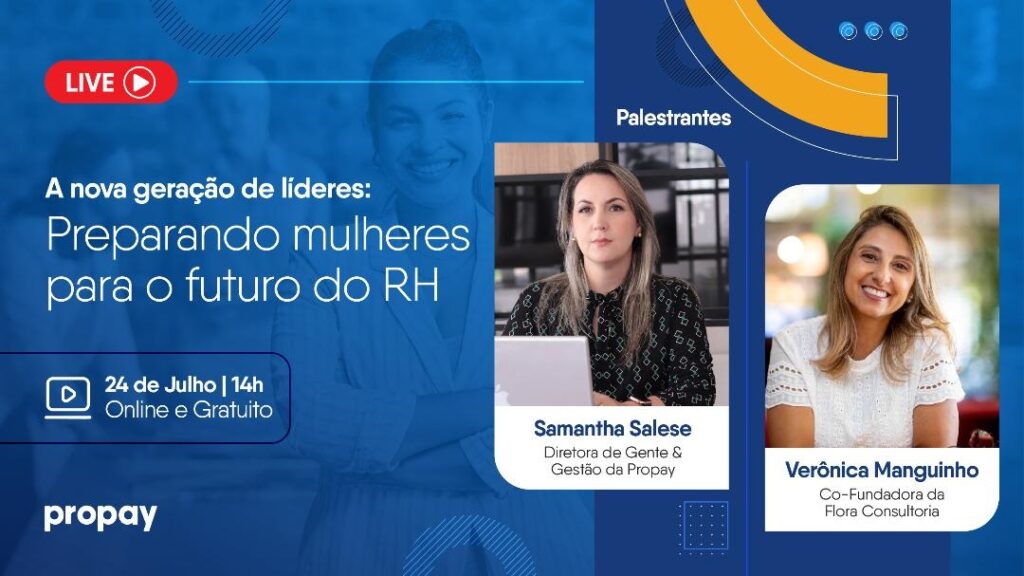 Live gratuita vai explorar a temática das mulheres no futuro do RH