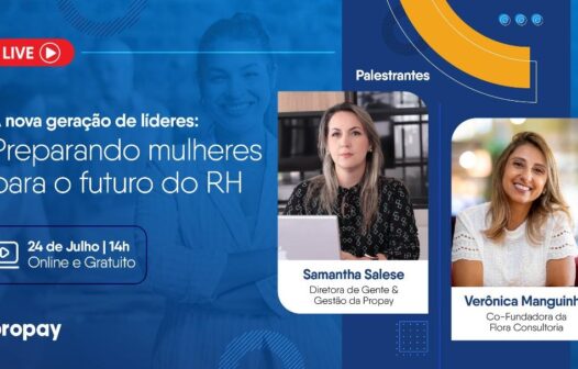 Live gratuita vai explorar a temática das mulheres no futuro do RH