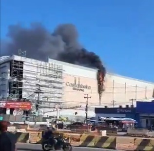 Vídeo: princípio de incêndio atinge shopping Castanheira na BR-316 em Belém