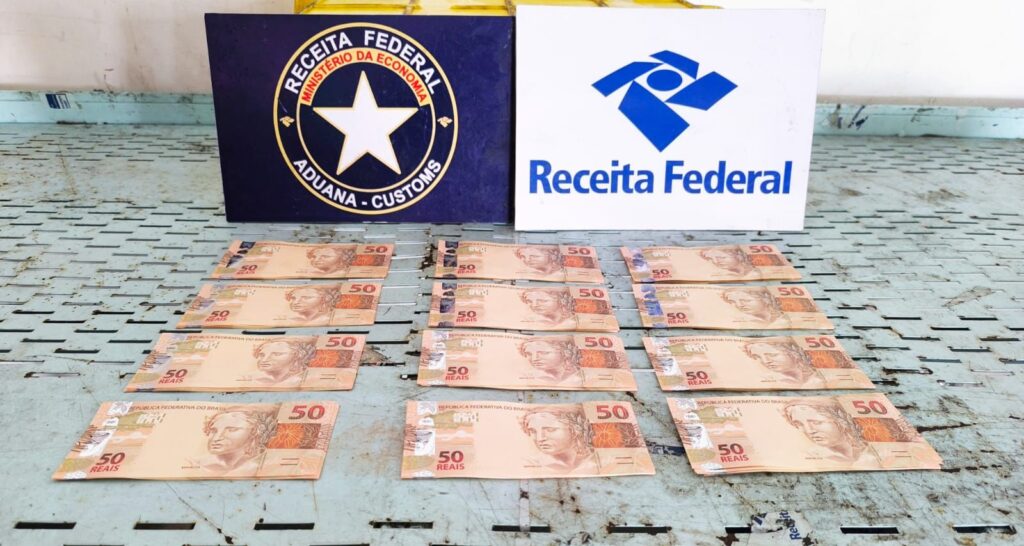 Receita Federal apreende R$ 6 mil em cédulas falsas no Aeroporto de Fortaleza