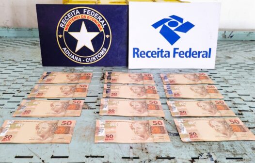 Receita Federal apreende R$ 6 mil em cédulas falsas no Aeroporto de Fortaleza