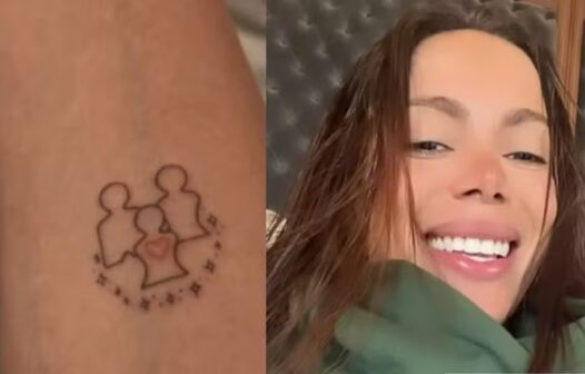 Anitta responde a críticas por tatuagem sobre constelação familiar