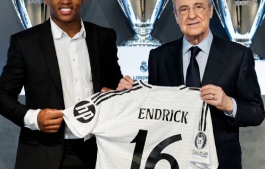 Endrick é apresentado no Real Madrid no Santiago Bernabéu cheio: ‘Não esperava tudo isso’