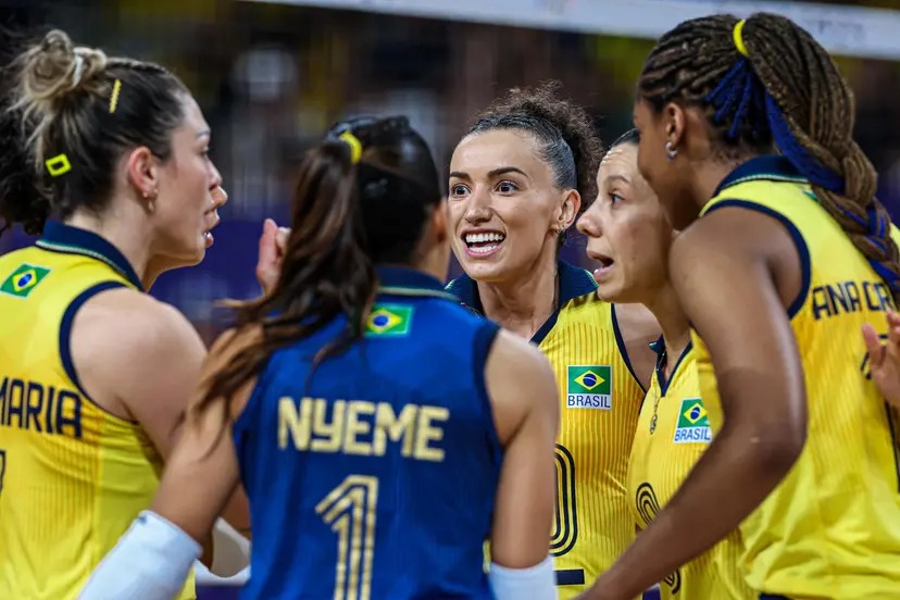 Seleção feminina de vôlei atropela Quênia em estreia na Olimpíada de Paris-2024