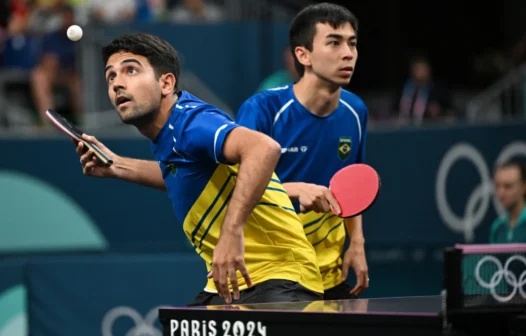 Brasil supera Portugal por equipes e avança às quartas de final do tênis de mesa na Olimpíada