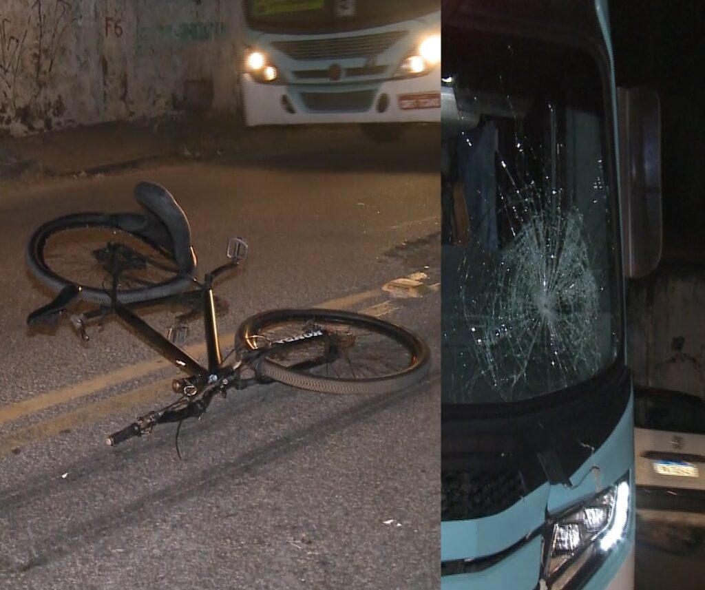 Ciclista é atropelado e morto por ônibus na Avenida Francisco Sá, em Fortaleza