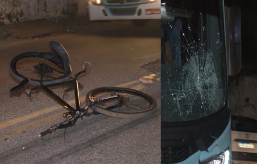 Ciclista é atropelado e morto por ônibus na Avenida Francisco Sá, em Fortaleza