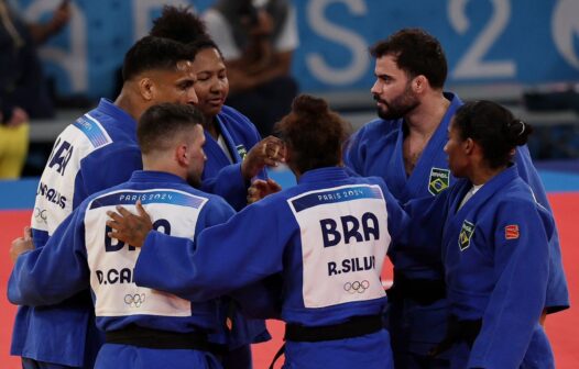 Brasil supera Itália no judô por equipes e fatura medalha de bronze nas Olimpíadas de Paris