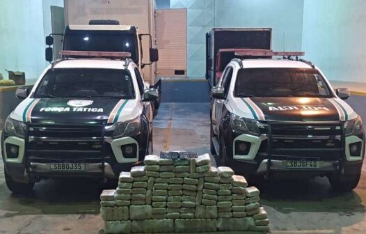 Caminhoneiro é preso transportando 135 kg de maconha com nota fiscal que indicava “artesanato”