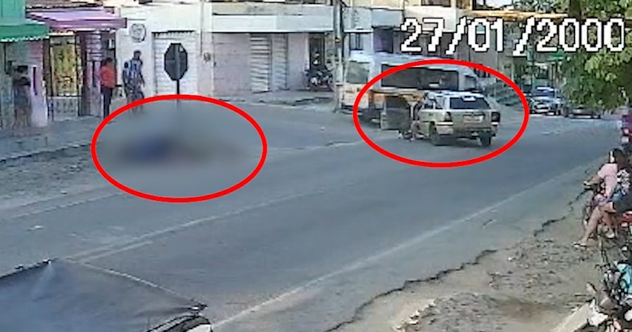 Carro colide em moto em Maranguape e duas pessoas ficam gravemente feridas